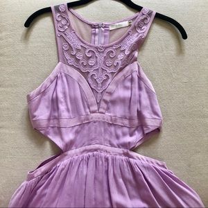 Millou LF Lilac Purple Lace Dress